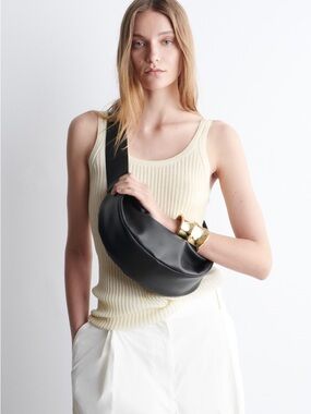 COS Sling Back Black Leather sold out viral used